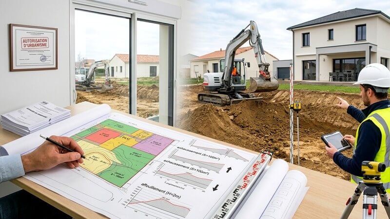 Planification des travaux et leur exécution sur le terrain